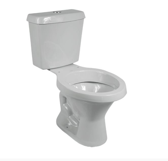 VASO SANITARIO C/ CAIXA ACOPLADA SANTA MARINA LIBERTY CINZA