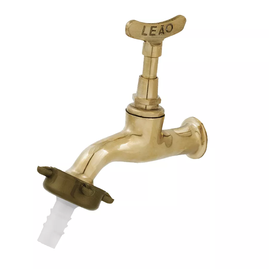 TORNEIRA JARDIM AMARELA COD 3436- METAIS LEÃO
