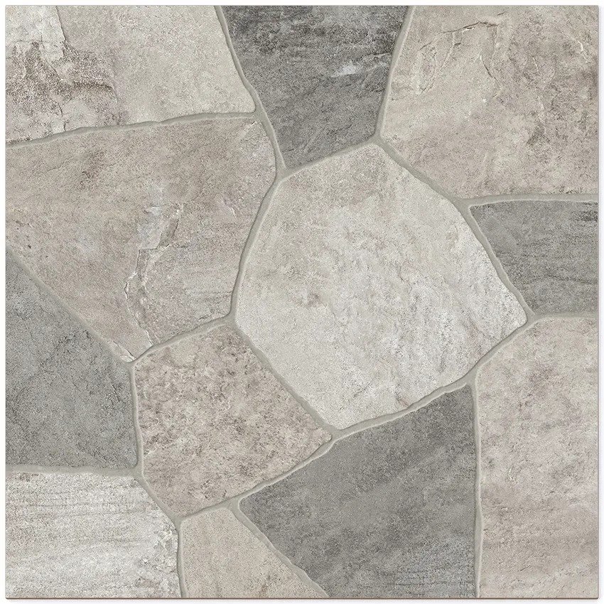 SEMIGRES AMBAR CINZA GRANILHADO 81X81- CERAMICA FORMIGRES CX 1,97 M²