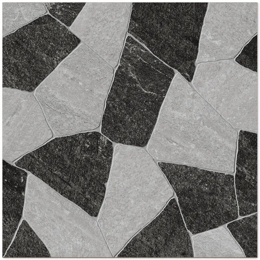 SEMIGRES OPALA NEGRO GRANILHADO 81X81- CERAMICA FORMIGRES CX 1,97 M²