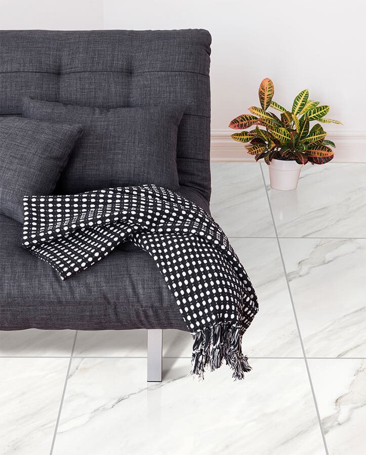 PISO CARRARA HD 61X61 - CERAMICA FORMIGRES - CX 2,23 M² - Imagem 2