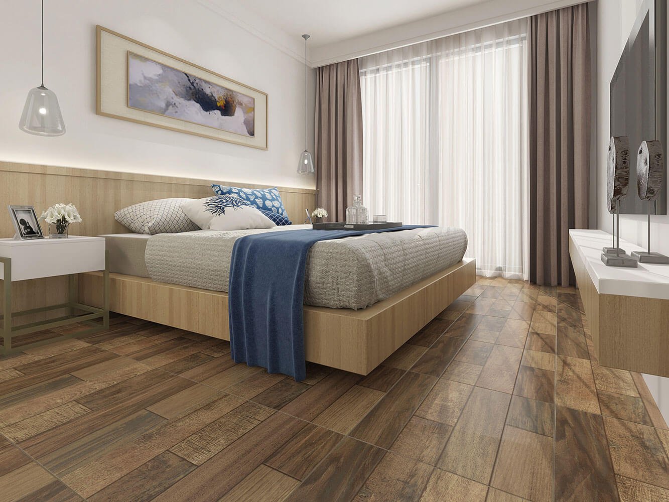 PISO GIARDINO MARROM MATE 50X50 - CERAMICA FORMIGRES - CX 2,5 M² - Imagem 2