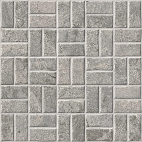 PISO EMBORRACHADO  ADERENTE CINZA 50X50 - CERAMICA FORMIGRES - CX 2,50 M²
