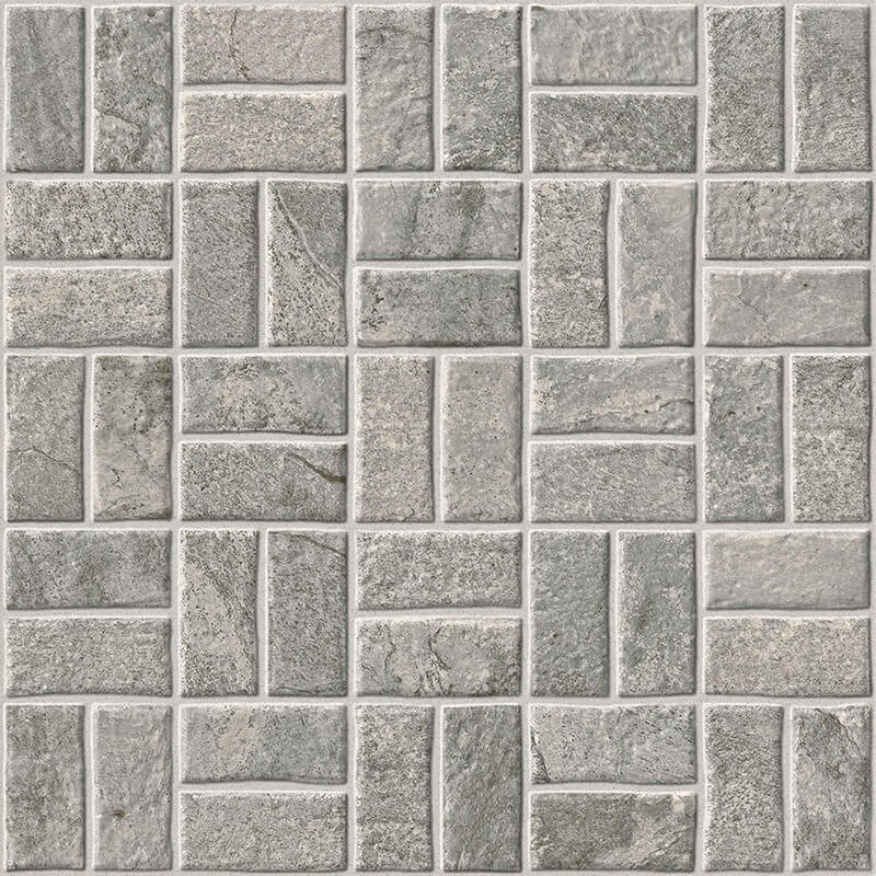 PISO EMBORRACHADO  ADERENTE CINZA 50X50 - CERAMICA FORMIGRES - CX 2,50 M²