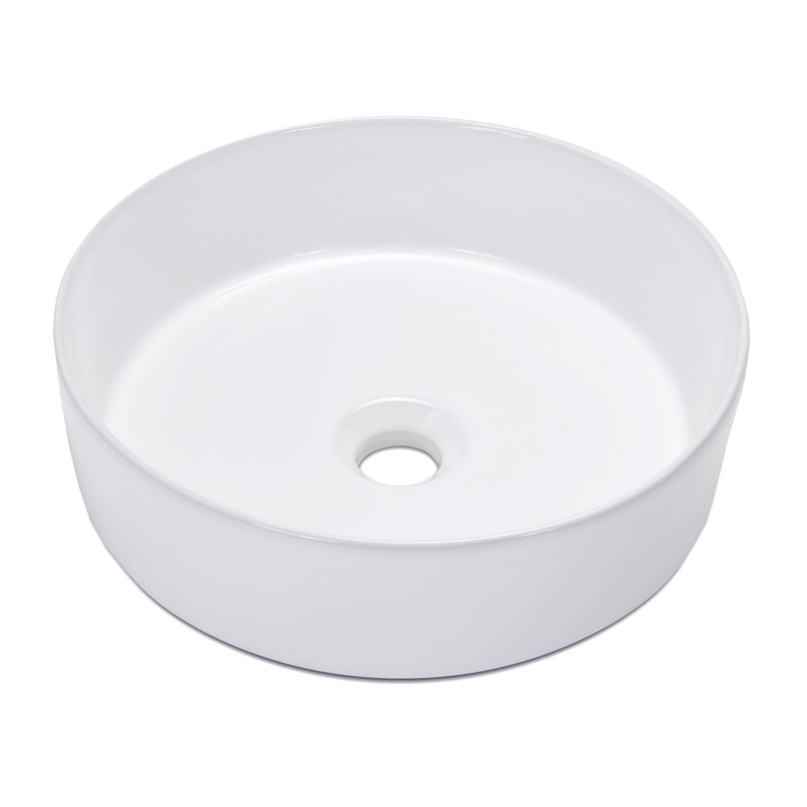 CUBA EM LOUÇA ICASA BRANCA  REDONDA ICA25