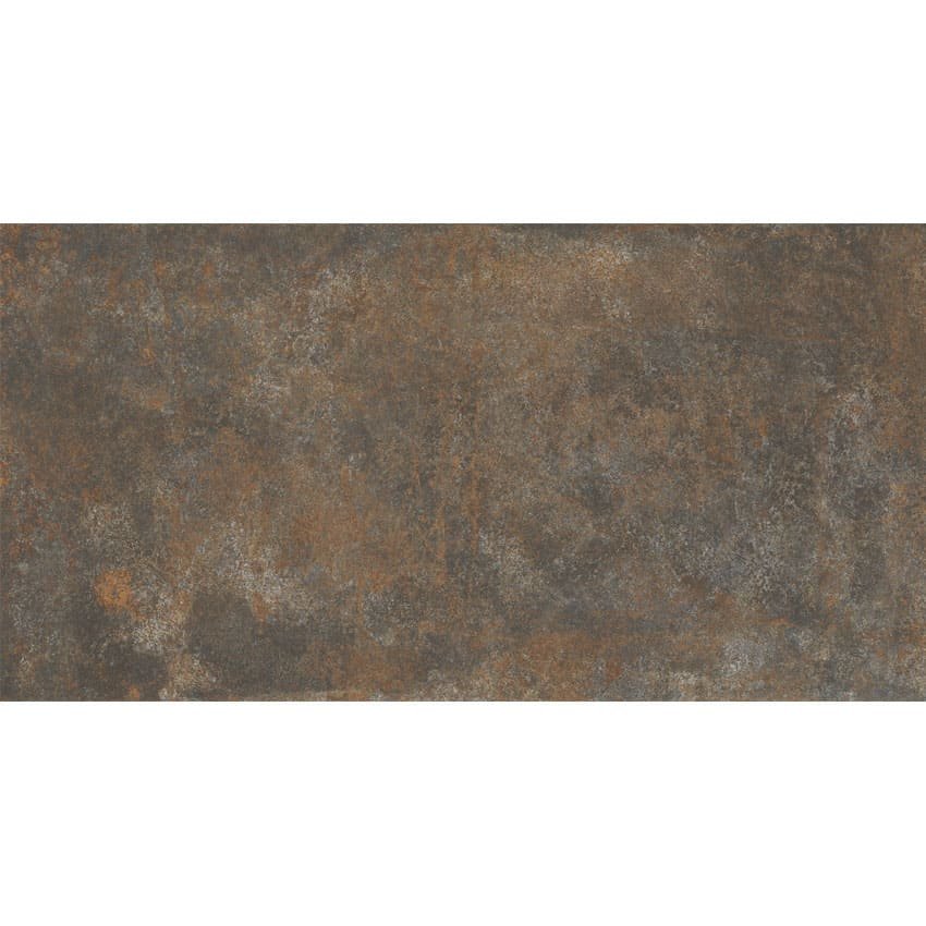 PISO SEMIGRES MATE 60X120 GRAN CORTEN RUST CERAMICA FORMIGRES - CX 2,16 M²