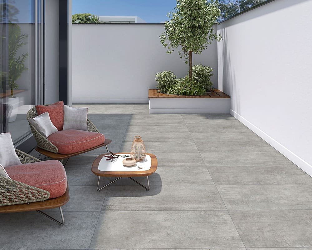 PISO SEMIGRES GRANILHADO 60X120 BOSSA CINZA CERAMICA FORMIGRES - CX 2,16M² - Imagem 2