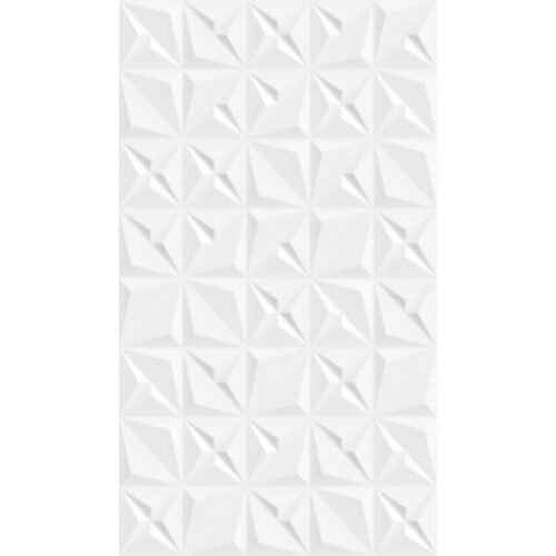 REVESTIMENTO RETIFICADO BRILHANTE 33X59 WINDSOR BRANCO CERAMICA FORMIGRES - CX 2,02 M²