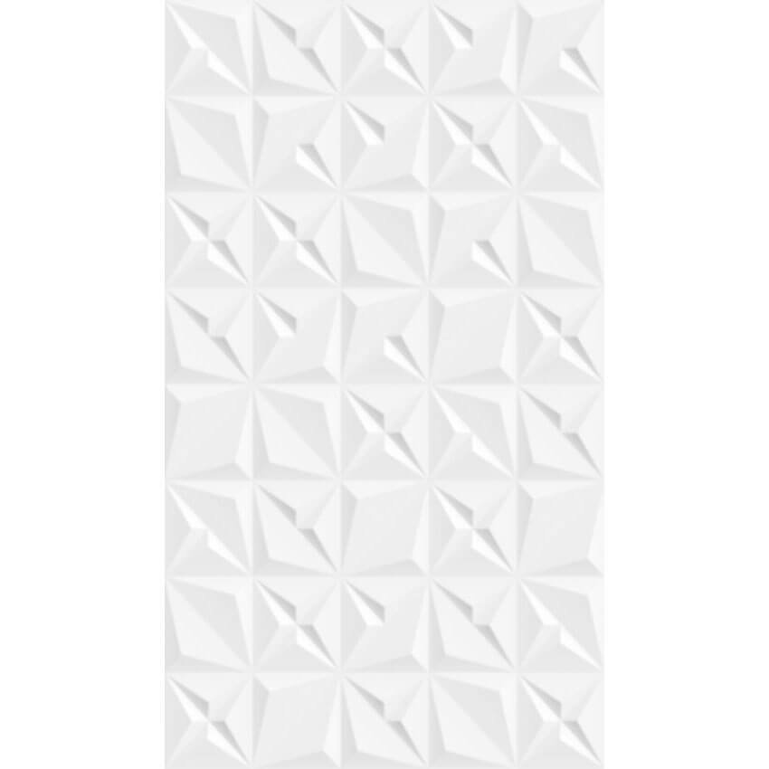 REVESTIMENTO RETIFICADO BRILHANTE 33X59 WINDSOR BRANCO CERAMICA FORMIGRES - CX 2,02 M²