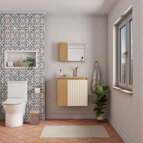 KIT ARMÁRIO C/ ESPELHEIRA CAMOMILA COZIMAX - CONJUNTO ARMARIO + ESPELHEIRA + PIA