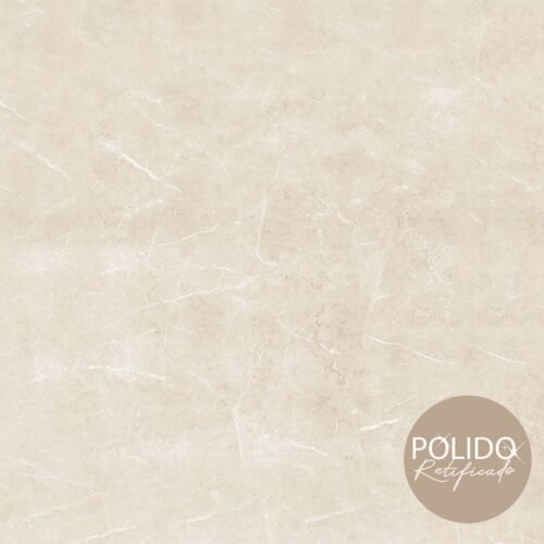 PISO SEMIGRES POLIDO 88X88 PERSA BEGE - CERAMICA FORMIGRES - CX 2,27 M²