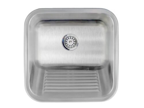 TANQUE AÇO INOX ESCOVADO 304 40x40