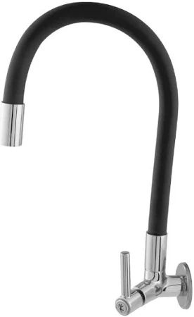 TORNEIRA PAREDE PRETO COD 1258 - METAIS LEÃO