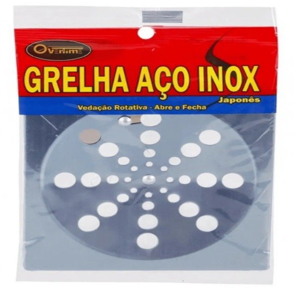 RALO GRELHA AÇO INOX JAPONÊS 10X10 QUADRADA – OVERTIME - Imagem 2