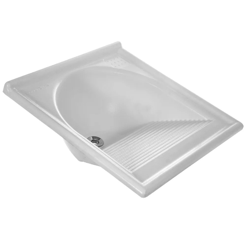 TANQUE BRANCO 55X55 THERMO FIBRA – DECORALITA