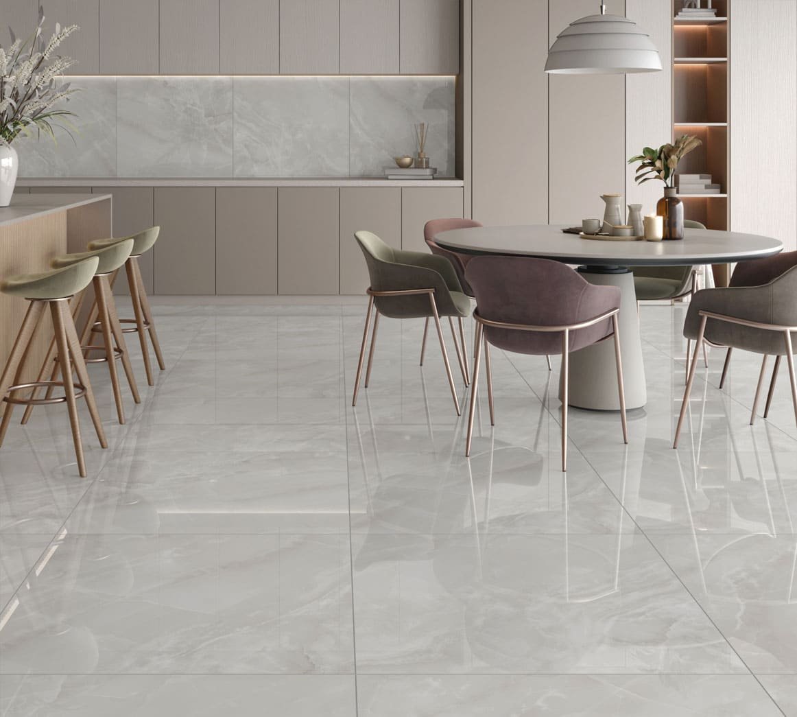 piso semigres polido rubi cinza 88x88 ceramica formigres cx 2,32m²