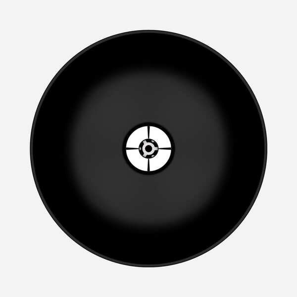 cuba tassa red preto acetinado 31x31 badenza