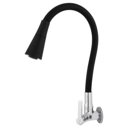 TORNEIRA PAREDE PRISMA DUO BLACK - CÓD 1775 - METAIS LEÃO