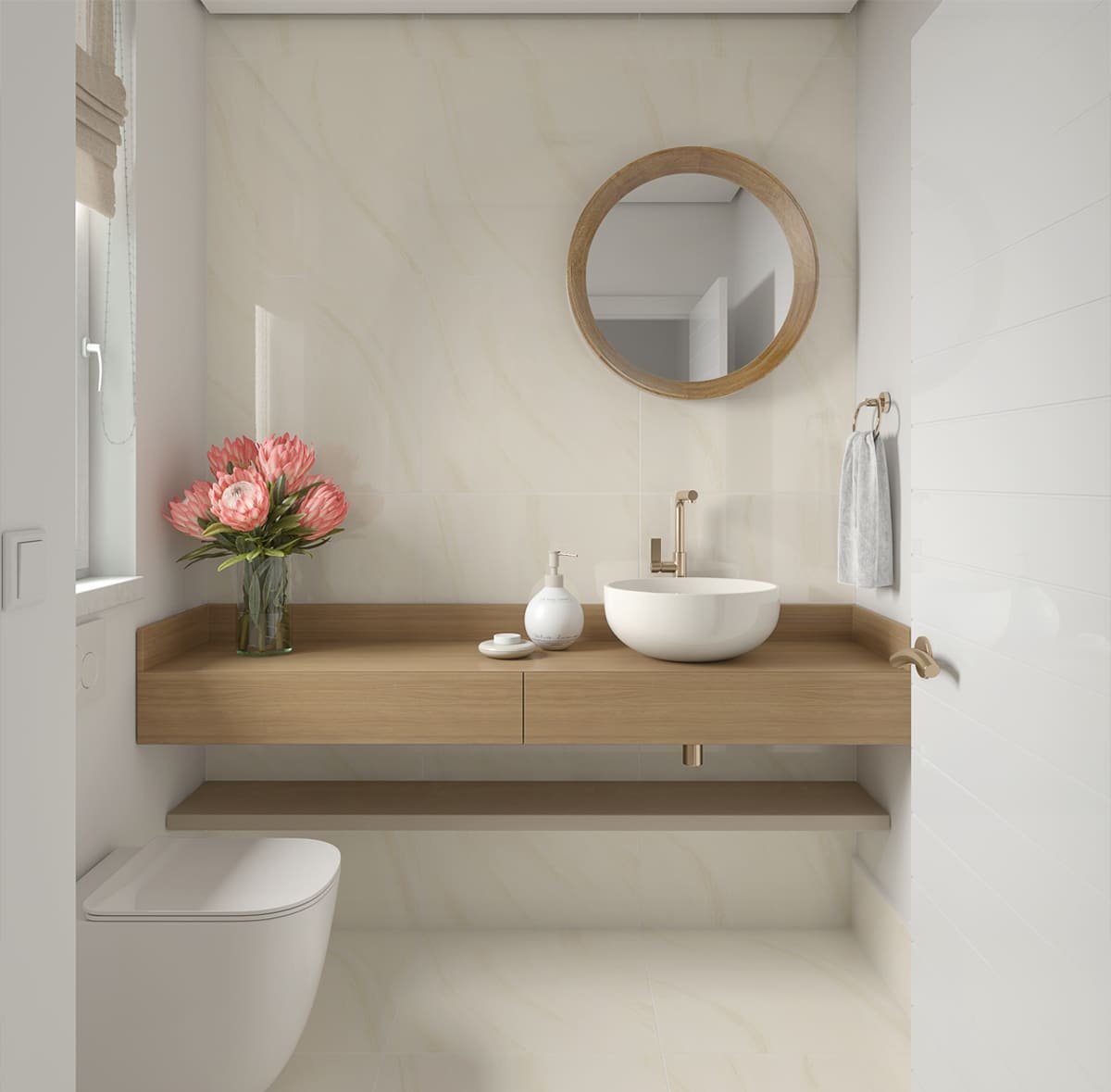 PISO SEMIGRES BRILHANTE SONATTA 60X60 - CERAMICA FORMIGRES - Imagem 2