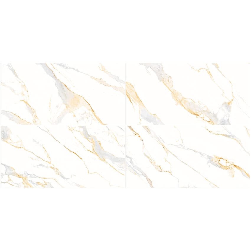 PISO SEMIGRES MATE 60x120 BELLA GOLD CERAMICA FORMIGRES - CX 2,16² - Imagem 2