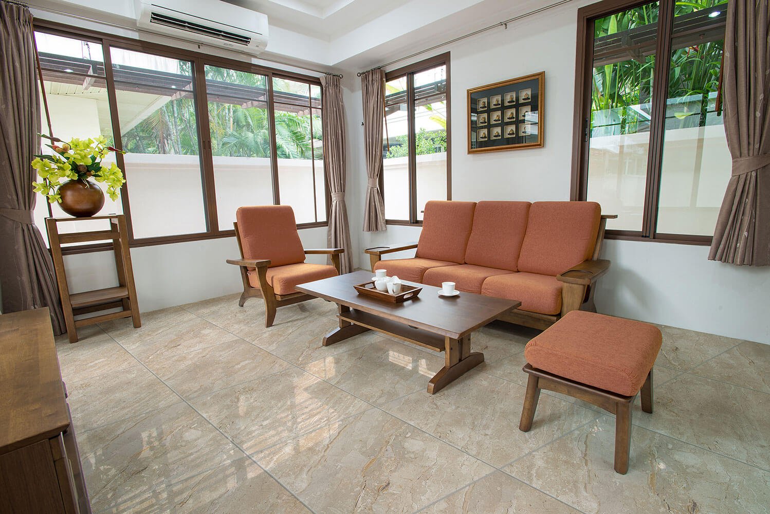 PISO ESSENZA BEGE 61X61 - CERAMICA FORMIGRES - CX 2,23 M² - Imagem 2