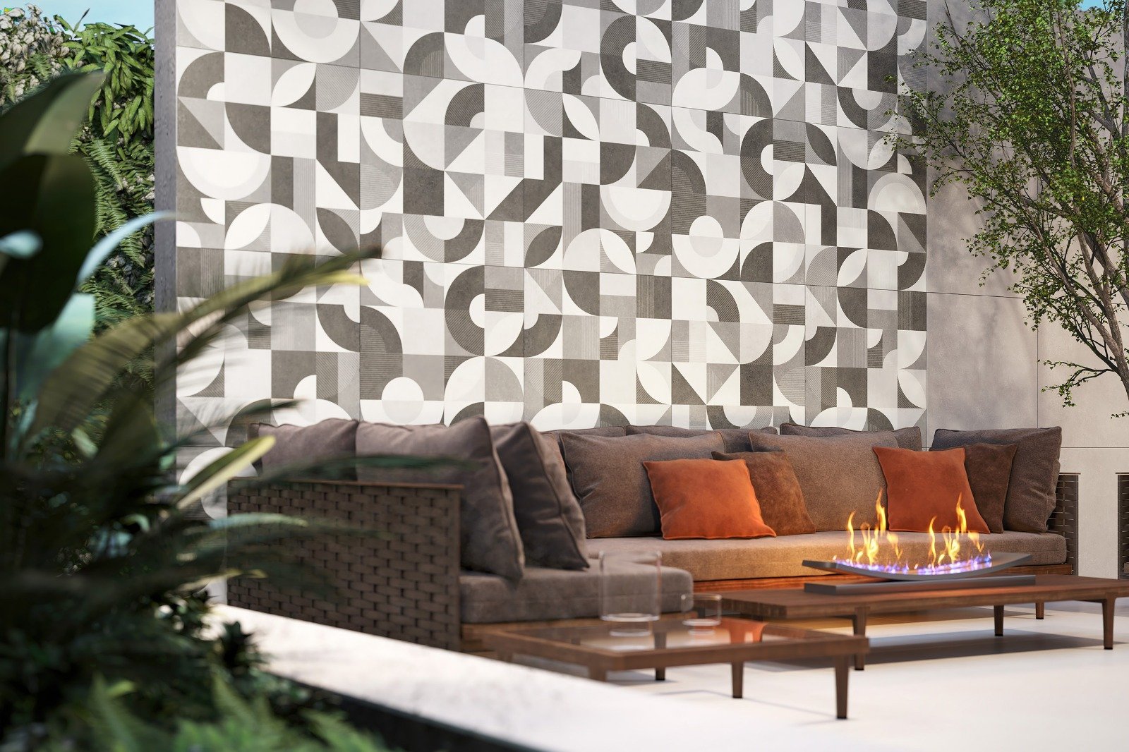 PORCELANATO CHROMA ELEMENTS MATE 76X76 - DORA CX 1,73M² - Imagem 2