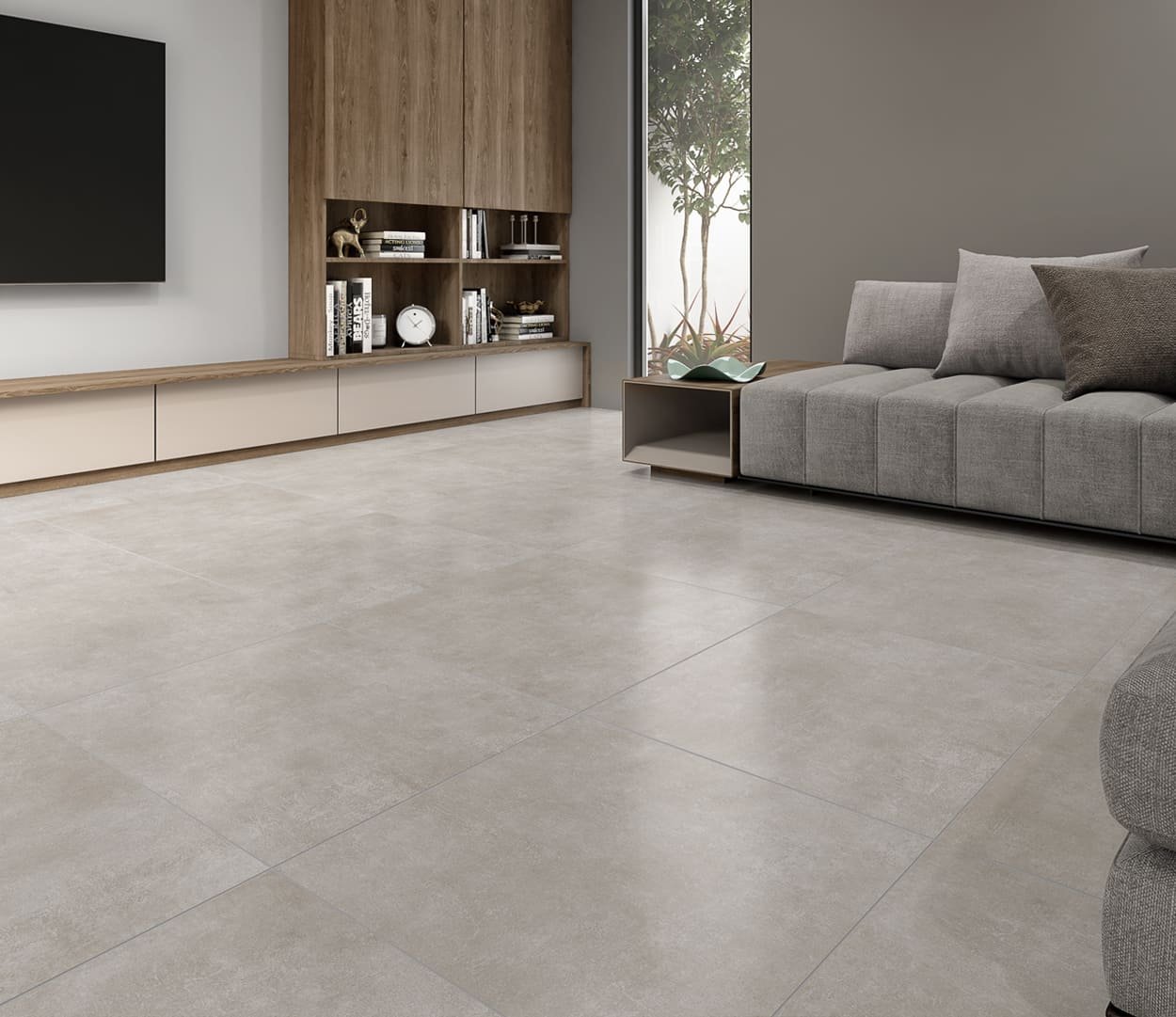 PISO SEMIGRES MATE 60X60 GRAFIATTO CERÂMICA FORMIGRES – CX 2,15M² - Imagem 2