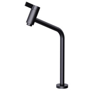 TORNEIRA LAVATORIO CONCE PRETA - CÓD 9965 - METAIS LEÃO