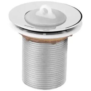 VALVULA PARA TANQUE METAL CROMADA